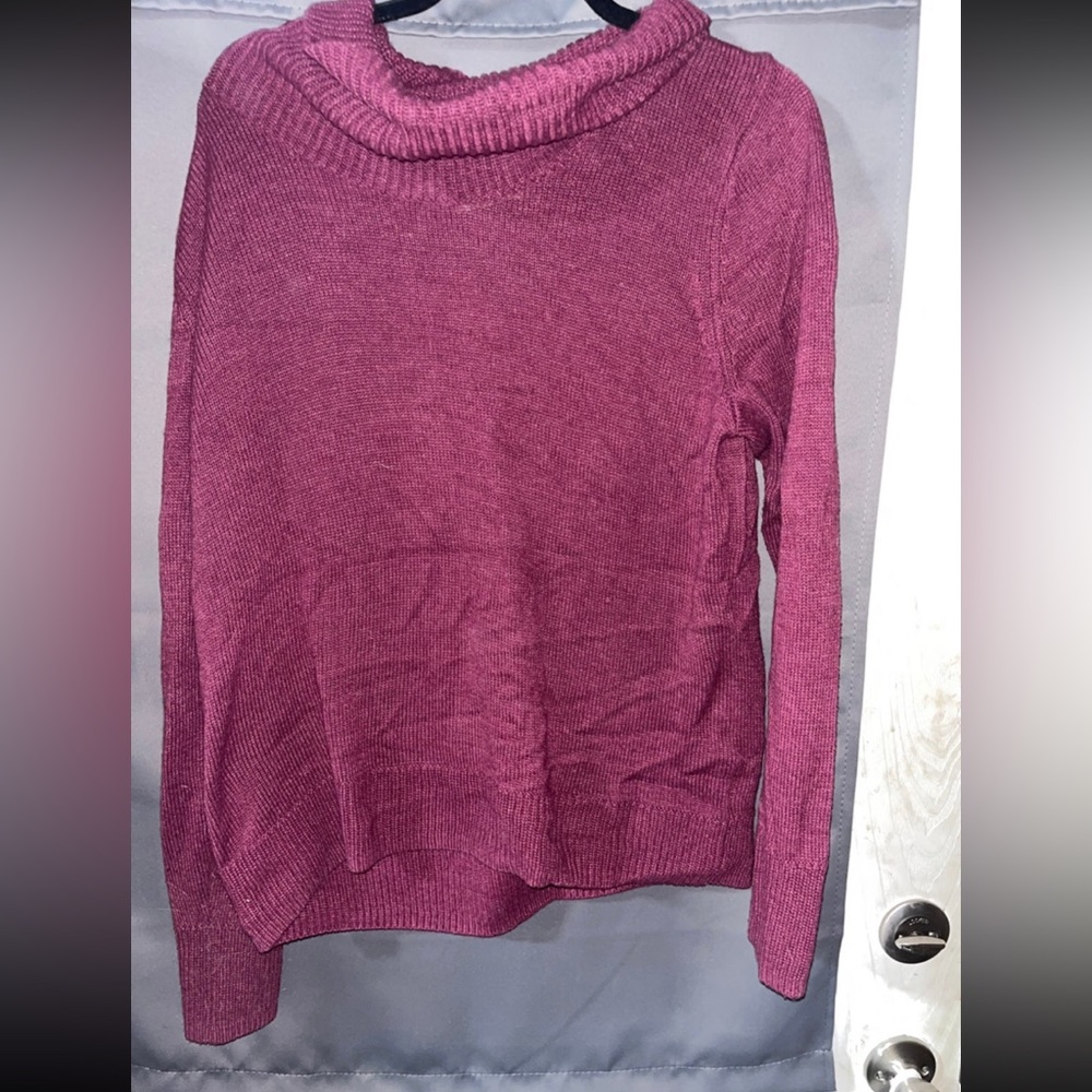 Sonoma deep purple sweater.